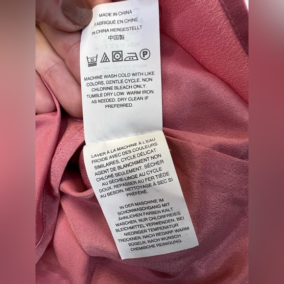 J Crew pink velvet peplum cami tank size 14 tall fully lined feminine elegant - Picture 7 of 10